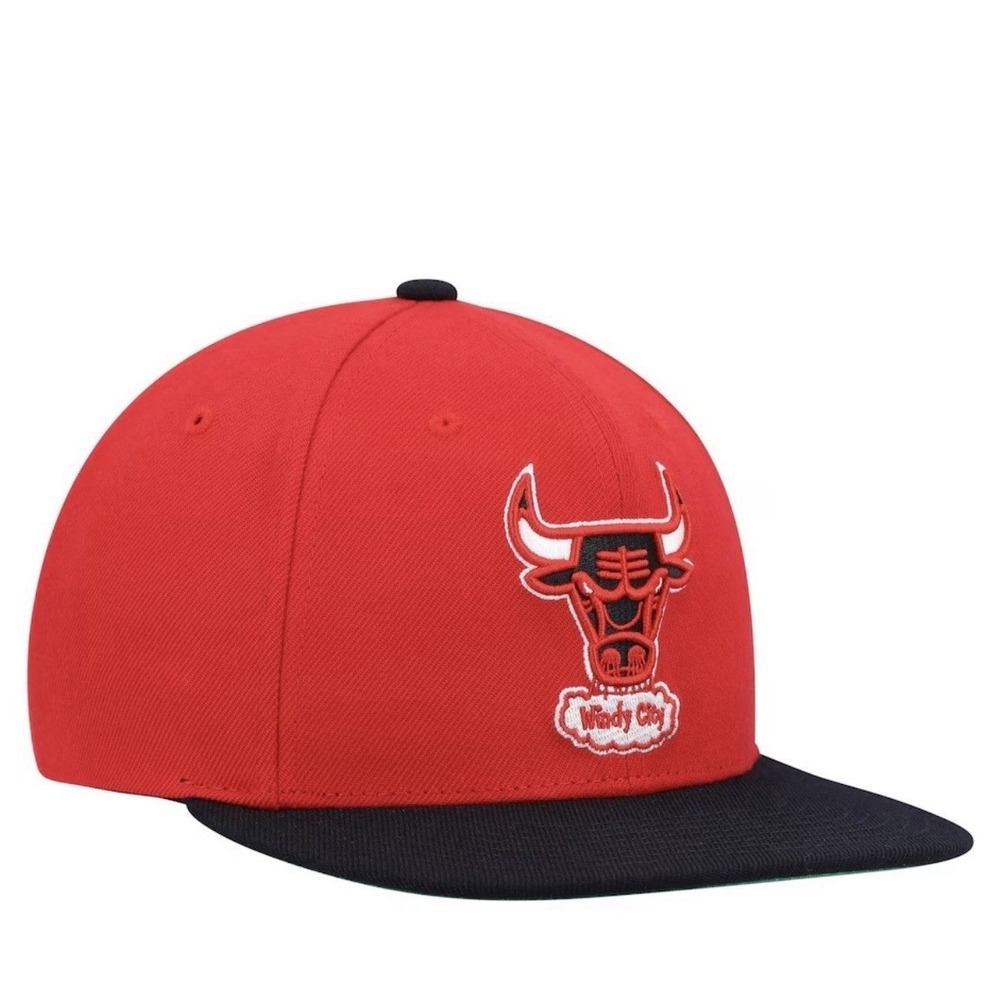 Chicago Bulls Mitchell & Ness Snapback Hats Lot of 3 NWT NBA Cap    Adjustable - Picture 15 of 16